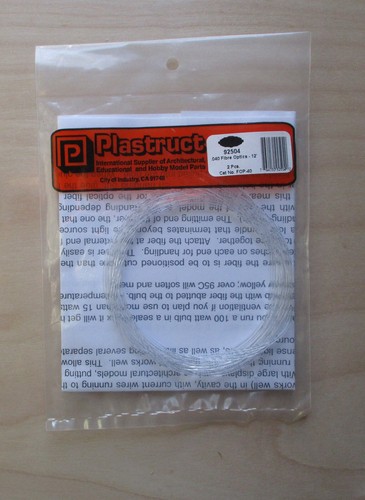 040 fiber optic lighting - .040, 12'